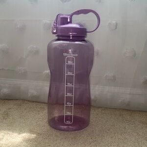 💜 1 Gallon Water Bottle with Measurements